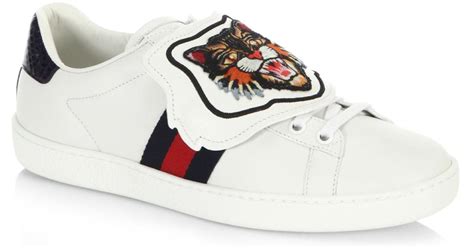 gucci sneakers lion|gucci sneaker for sale.